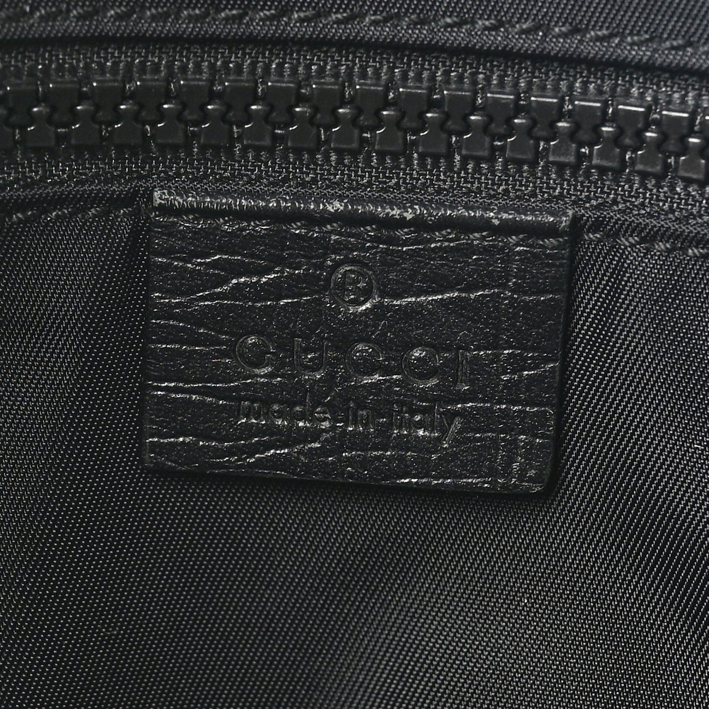GG Supreme Monogram Messenger Bag Black Grey