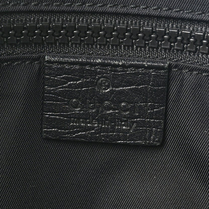 Gucci GG Supreme Monogram Messenger Bag Black Grey 6 of 10