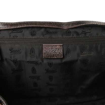 Gucci Crystal Monogram Duchessa Flap Shoulder Bag Dark Brown 12 of 18