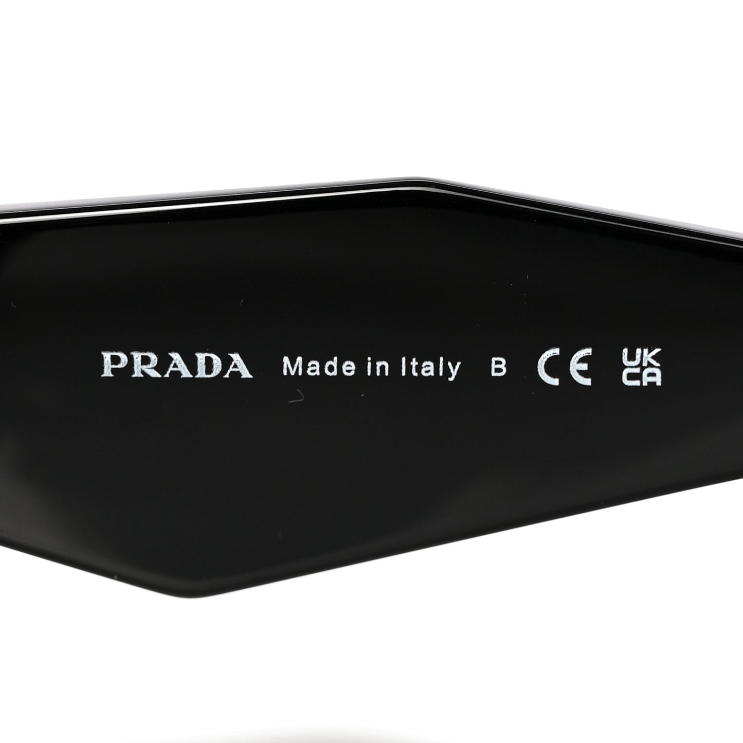 Acetate Symbole Sunglasses SPR 17W Black