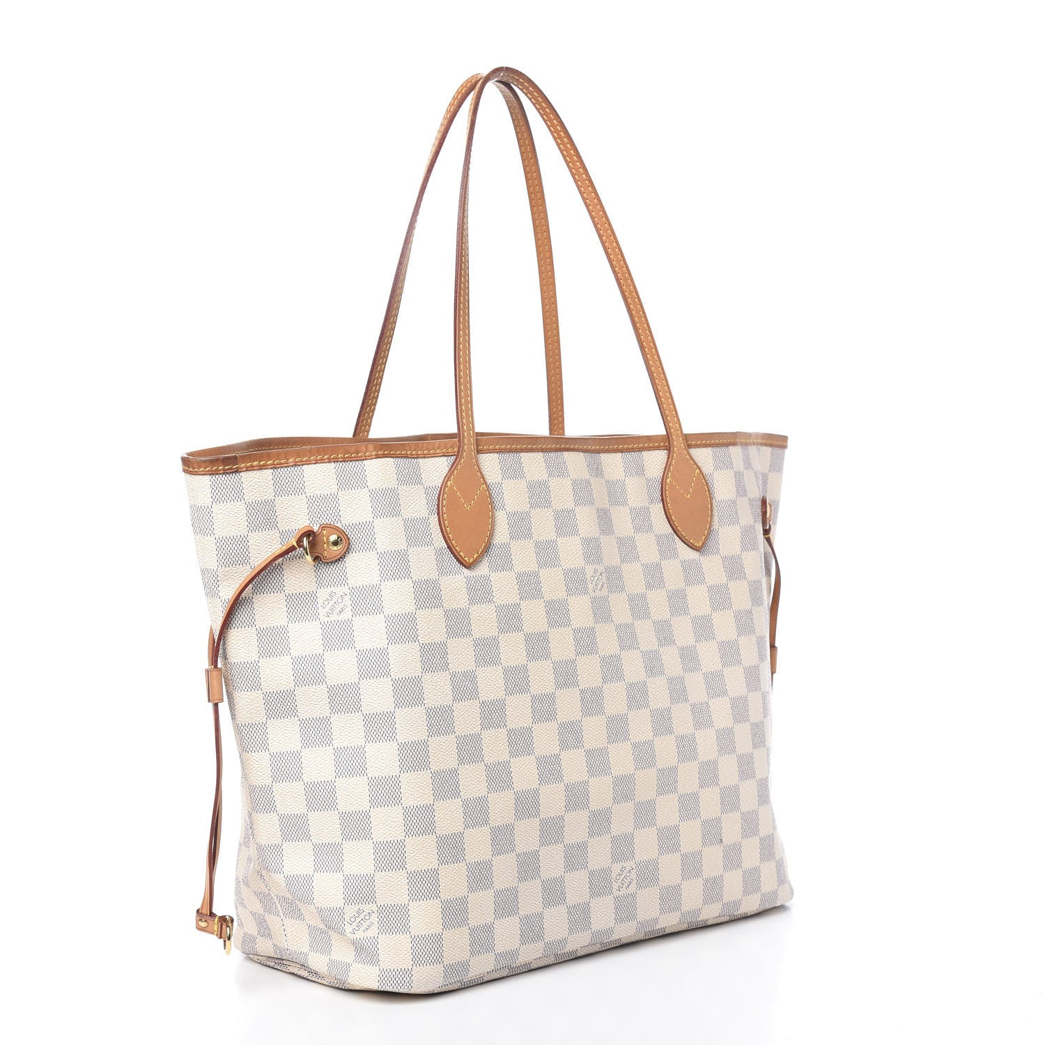 Louis Vuitton Damier Azur Neverfull MM 3 of 20