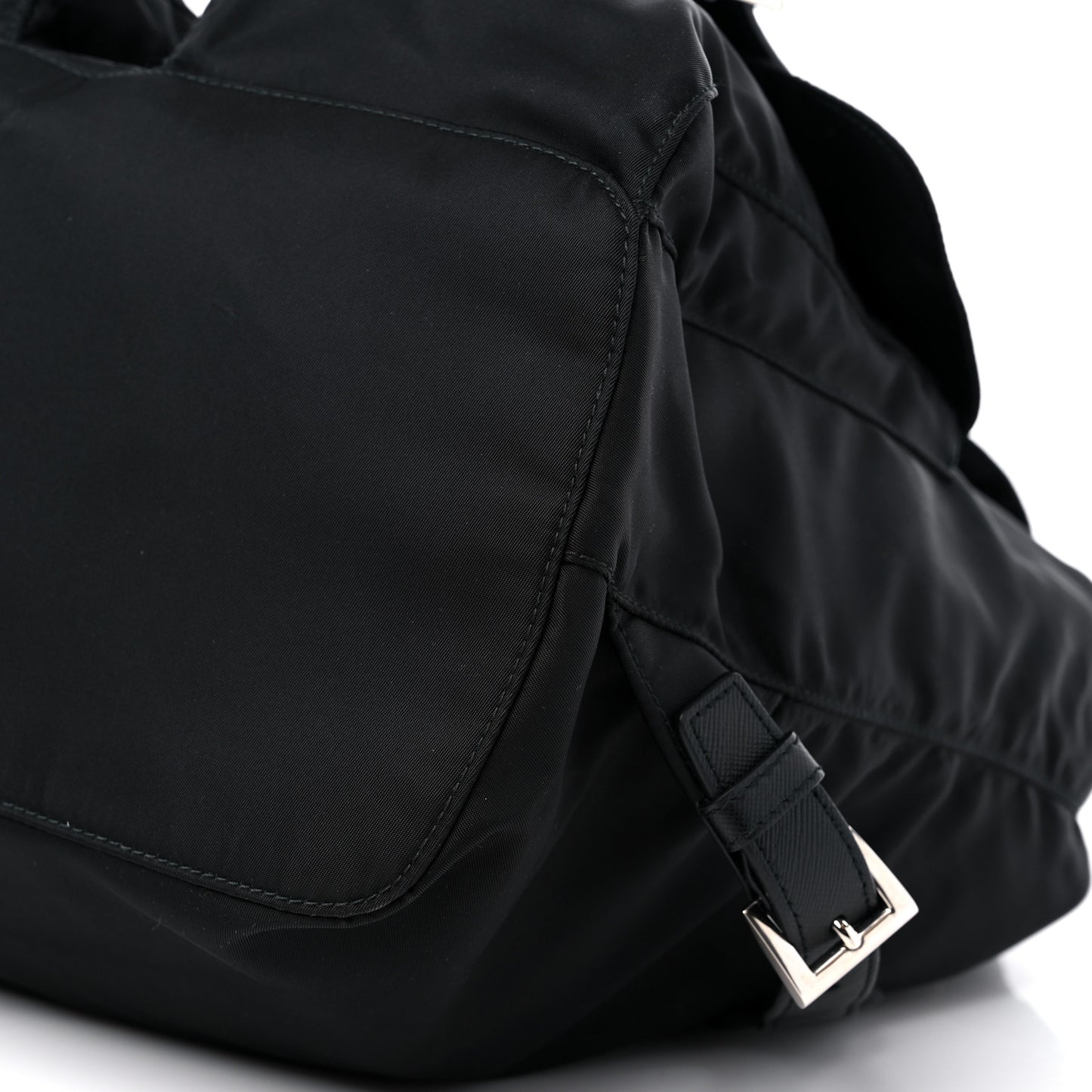 Nylon Vela Medium Backpack Black