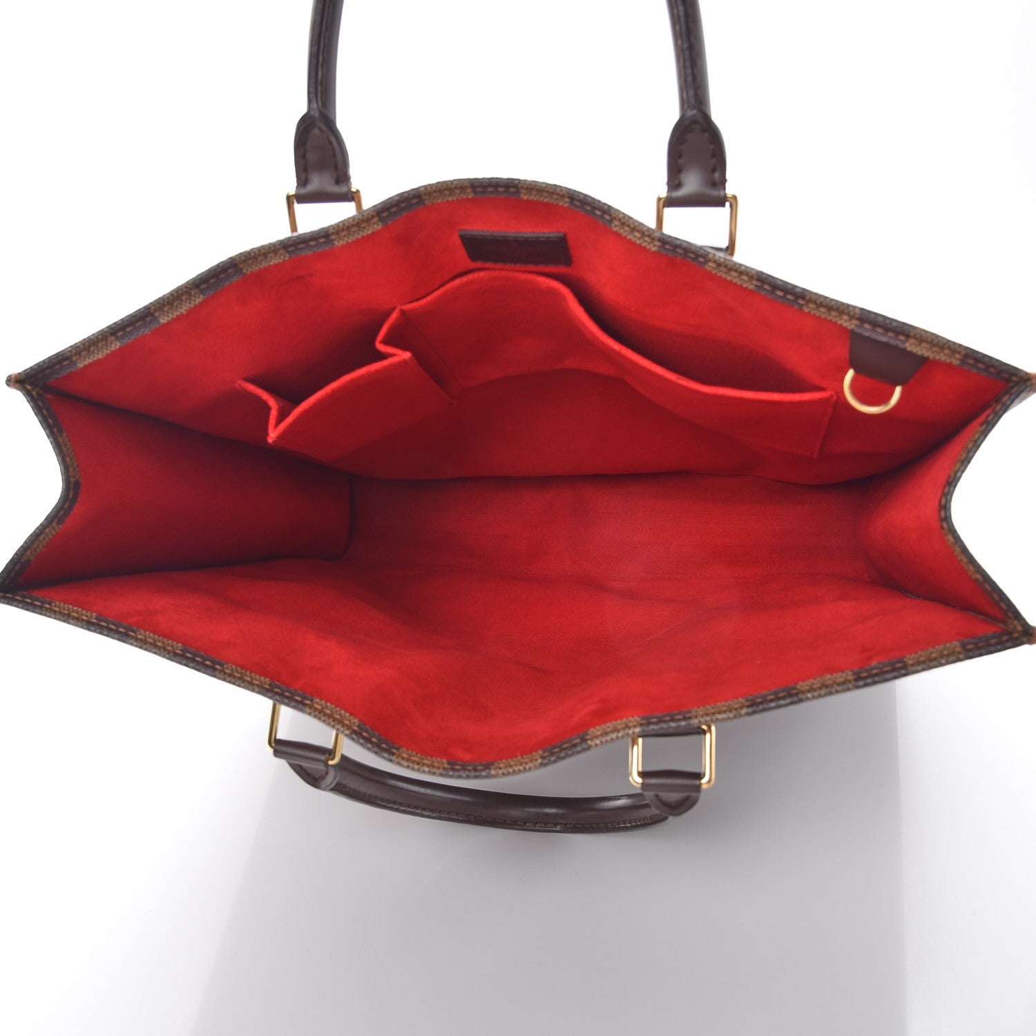 Louis Vuitton Damier Ebene Sac Plat 5 of 7