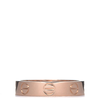 Cartier 18K Pink Gold 3.5mm LOVE Wedding Band Ring 47 4 3 of 5