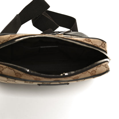 Gucci Monogram Belt Bag Dark Brown 9 of 12