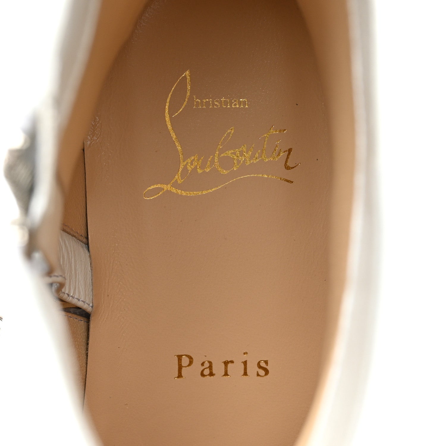 Christian Louboutin Calfskin Maxiboot Boots 37 Bianco 8 of 8