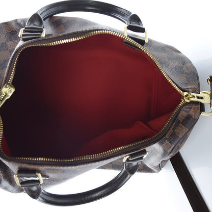 Louis Vuitton Damier Ebene Speedy Bandouliere 30 6 of 13