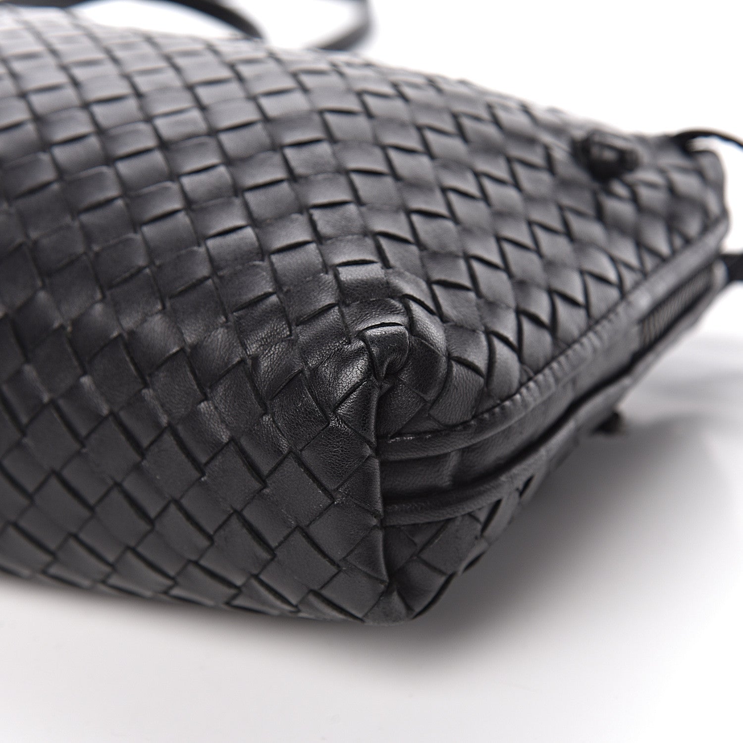 Bottega Veneta Nappa Intrecciato Pillow Crossbody Messenger Black 11 of 12
