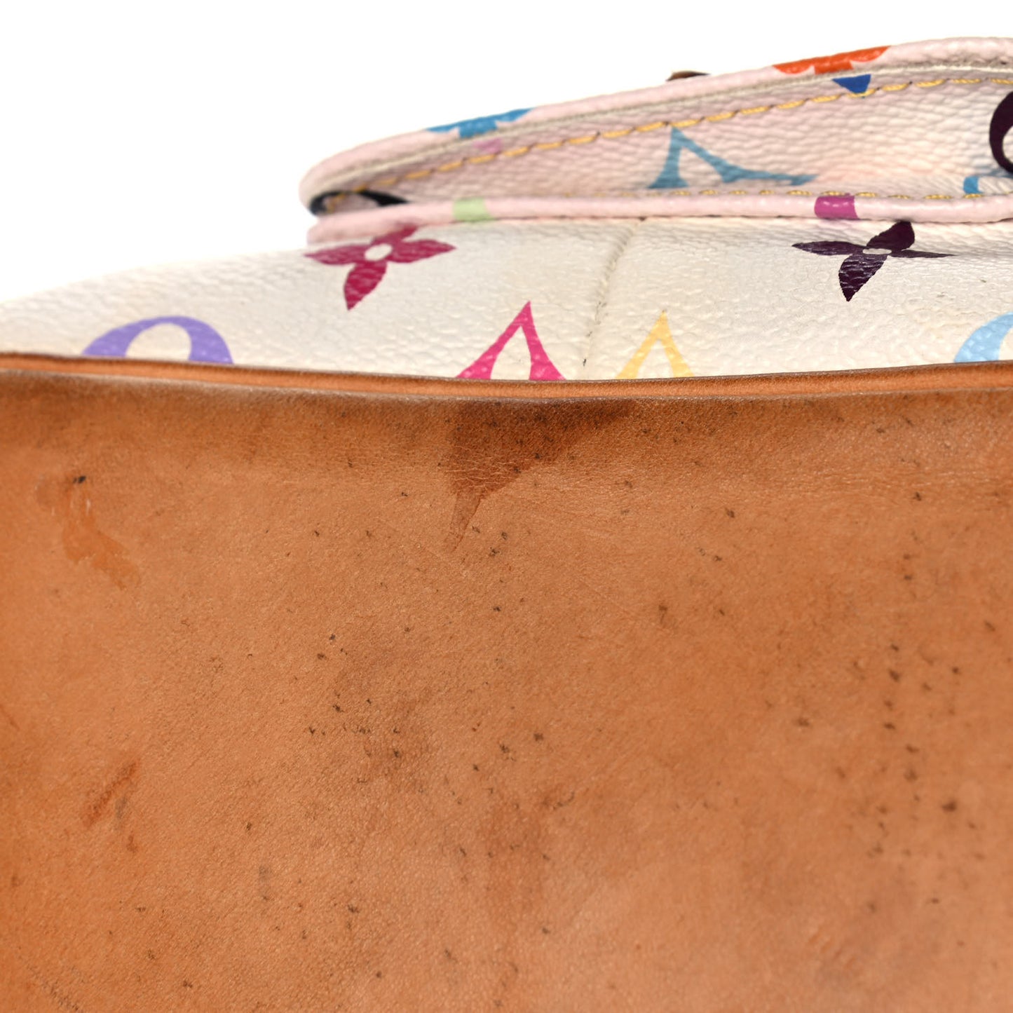 Monogram Multicolor Petit Noe White