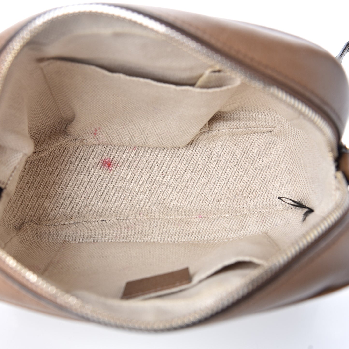 Pebbled Calfskin Small Soho Disco Bag Rose Beige