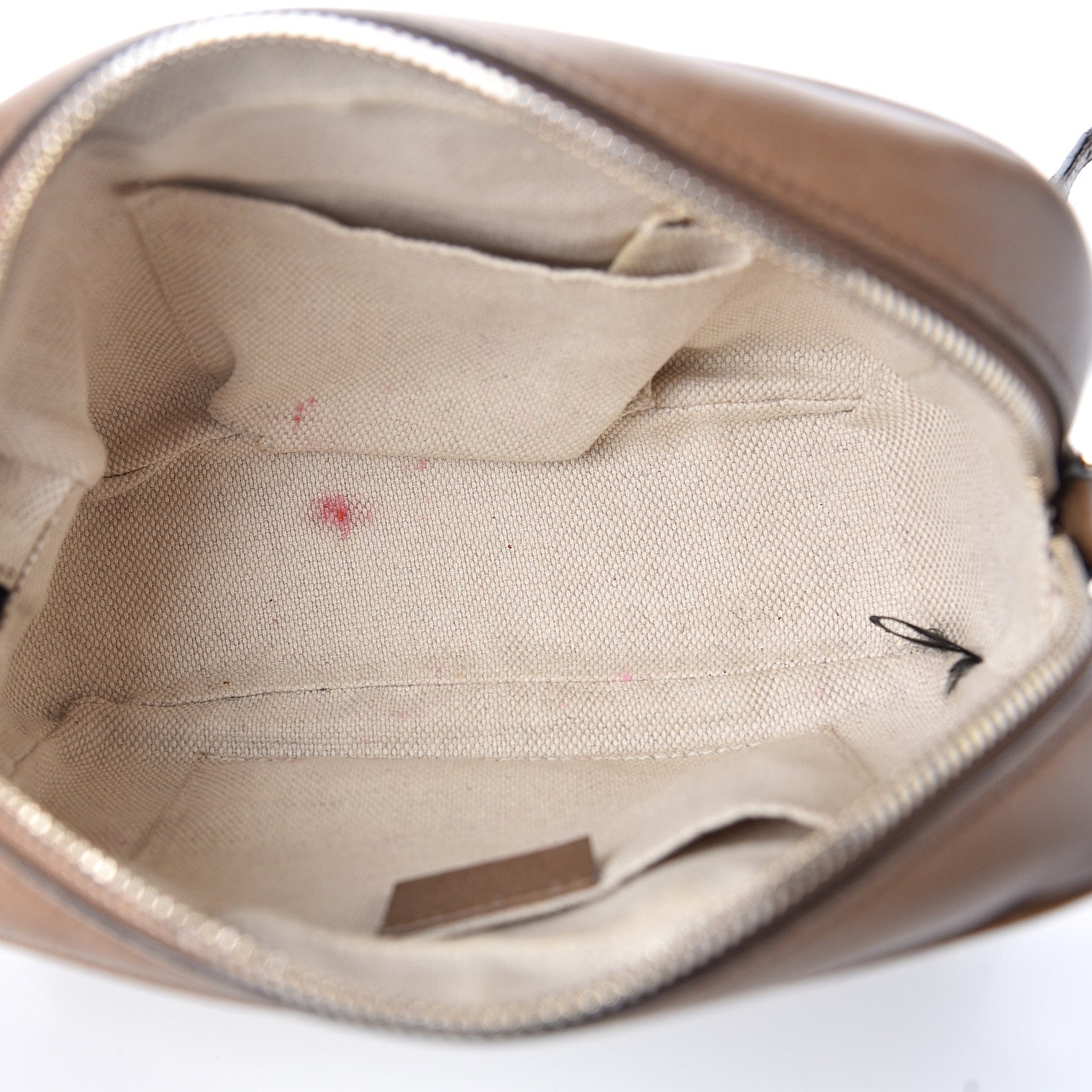 Gucci Pebbled Calfskin Small Soho Disco Bag Rose Beige 3 of 11