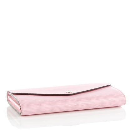 Louis Vuitton Epi Sarah Wallet NM Rose Clair 4 of 8