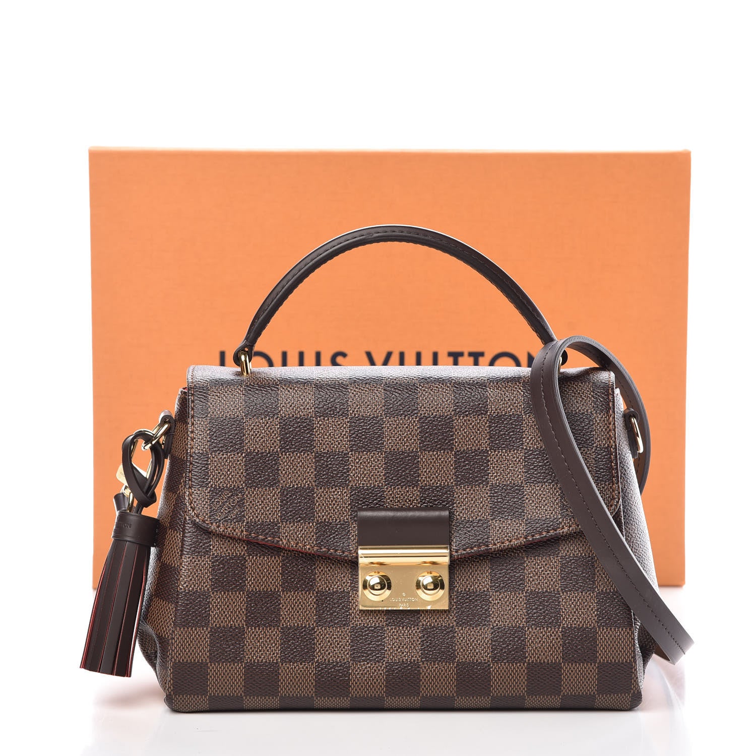 Louis Vuitton Damier Ebene Croisette 10 of 10