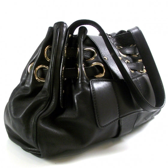 Jimmy Choo Leather Riki Black 3 of 9