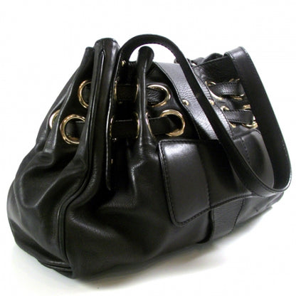 Jimmy Choo Leather Riki Black 3 of 9
