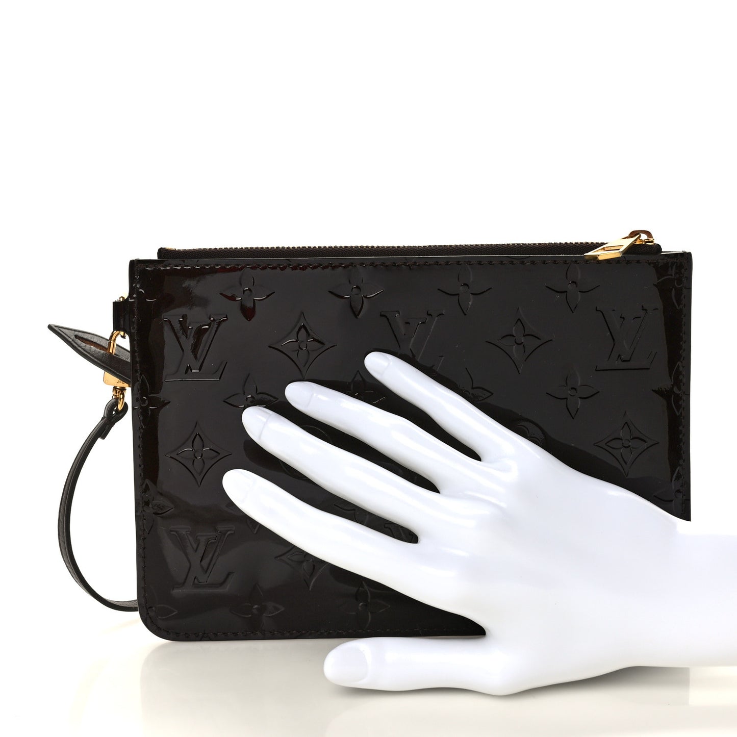 Vernis Long Beach Neverfull PM Pochette Amarante