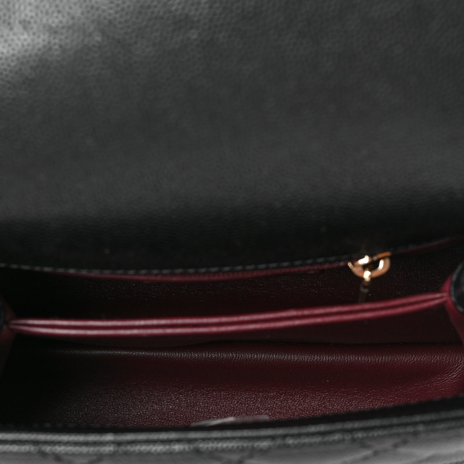 Chanel Caviar Quilted Extra Mini Coco Handle Flap Black 5 of 9