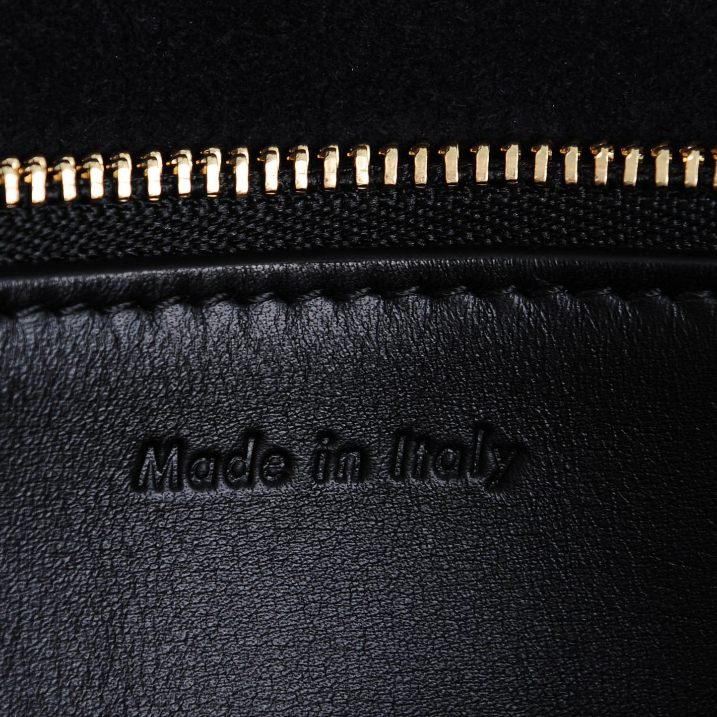Smooth Calfskin Blade Flap Black