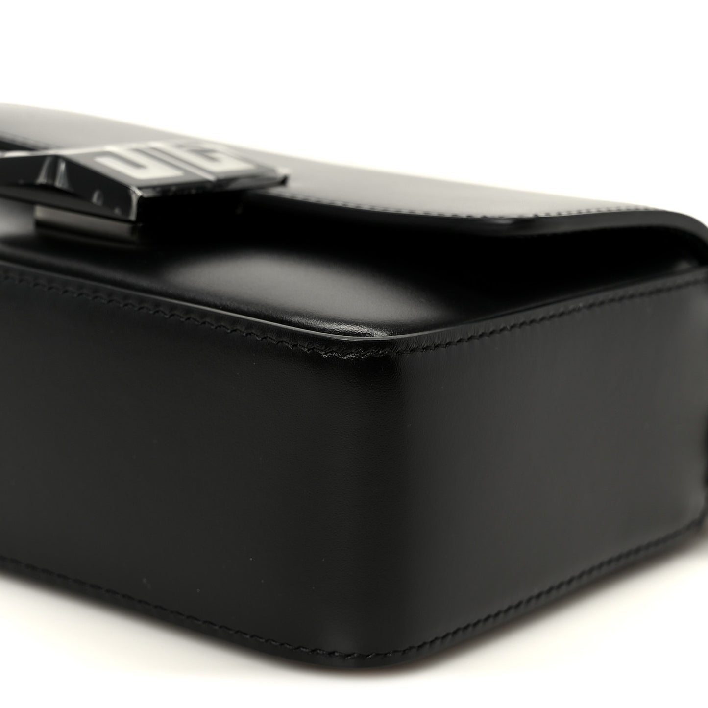 Box Calfskin Small 4G Cube Chain Shoulder Bag So Black