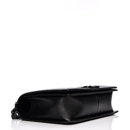 Chanel Caviar Quilted New Medium Boy Flap So Black 4 of 9