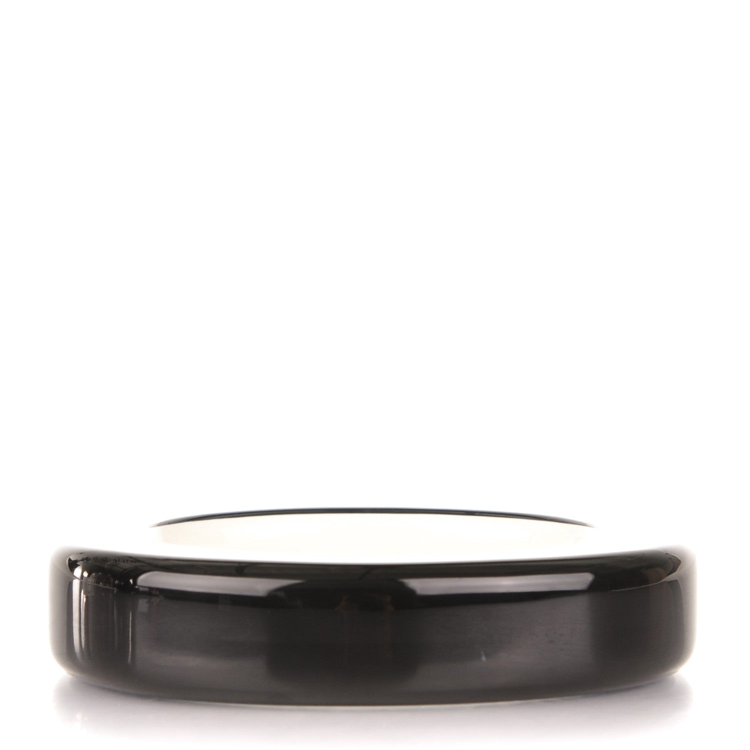 Hermes Lacquered Wood Ariodante Bracelet S Black 1 of 7