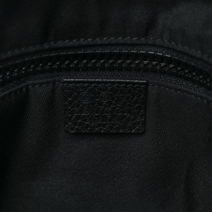 Gucci Nylon Monogram Small Flat Messenger Bag Black 5 of 8