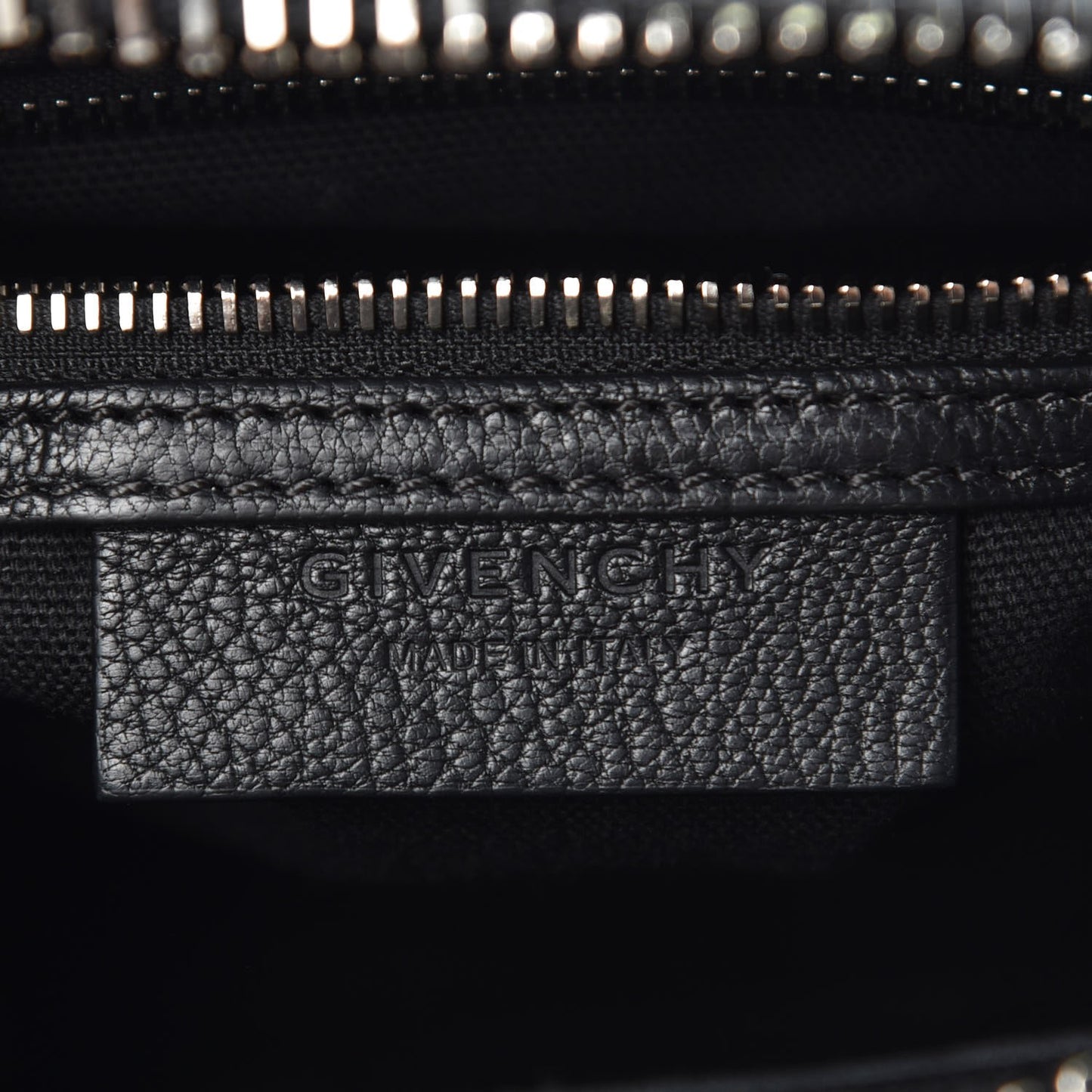 Sugar Goatskin Mini Antigona Black