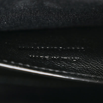 Saint Laurent Grain De Poudre Textured Mixed Matelasse Triquilt Medium Monogram Monochrome Satchel Black 7 of 10