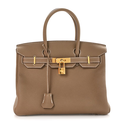 Hermes Togo Birkin 30 Etoupe 1 of 11