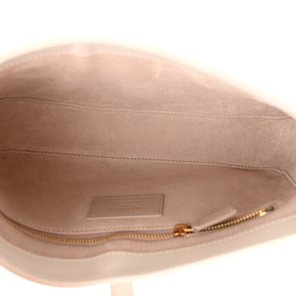 Saint Laurent Smooth Calfskin Le 5 A 7 Hobo Blanc Vintage 5 of 10