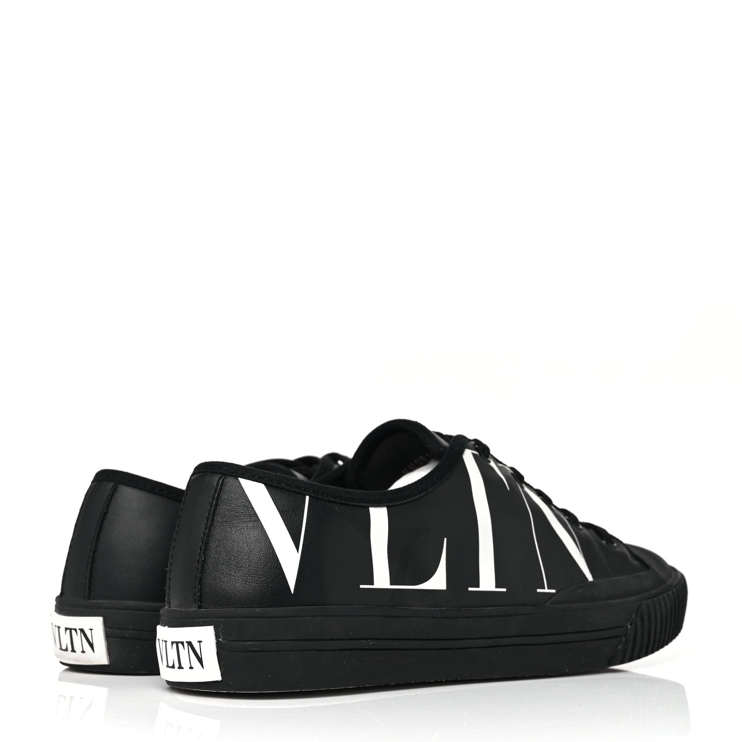 Valentino Garavani Nappa Mens VLTN Sneakers 41 Black White 4 of 10