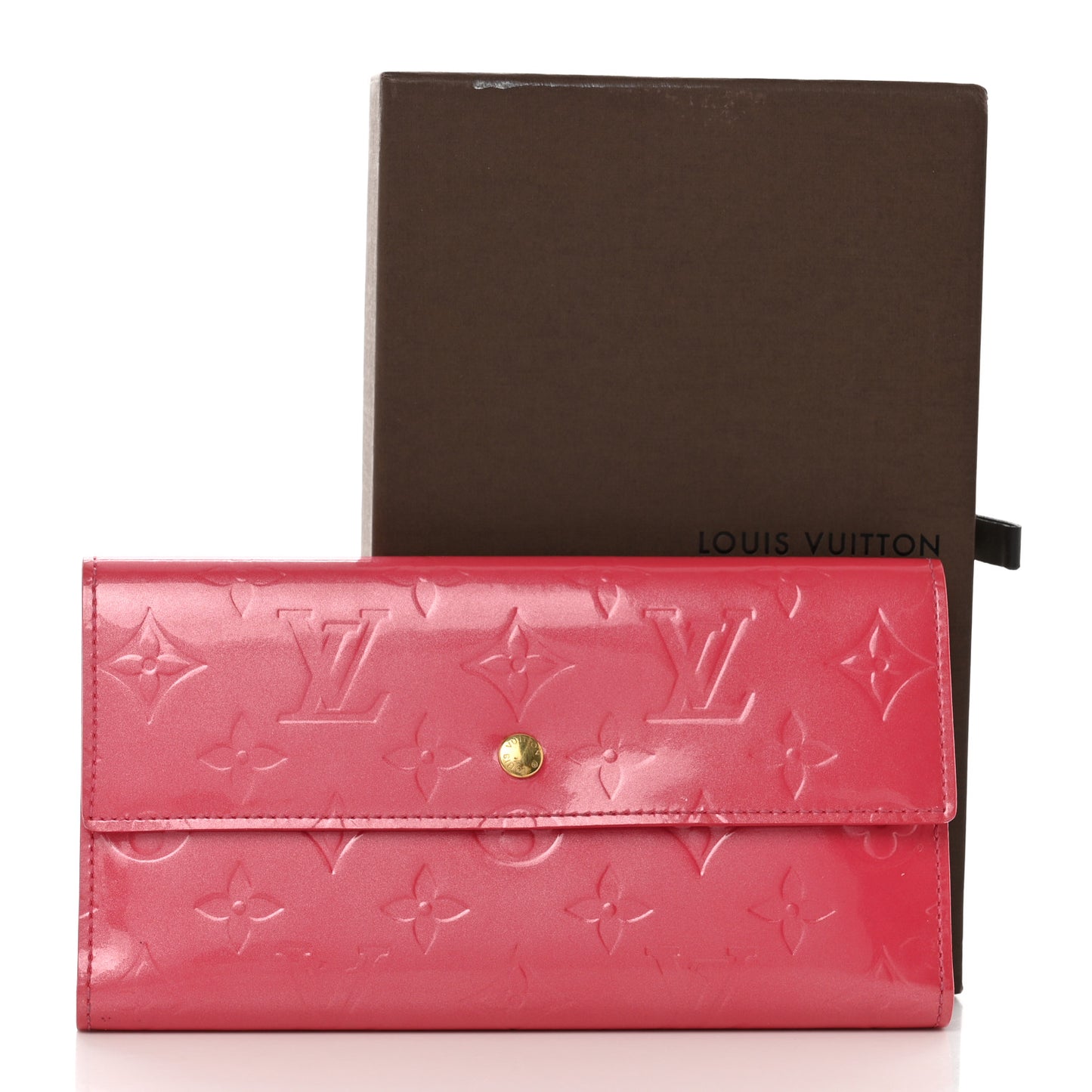 Vernis Porte Tresor International Wallet Framboise