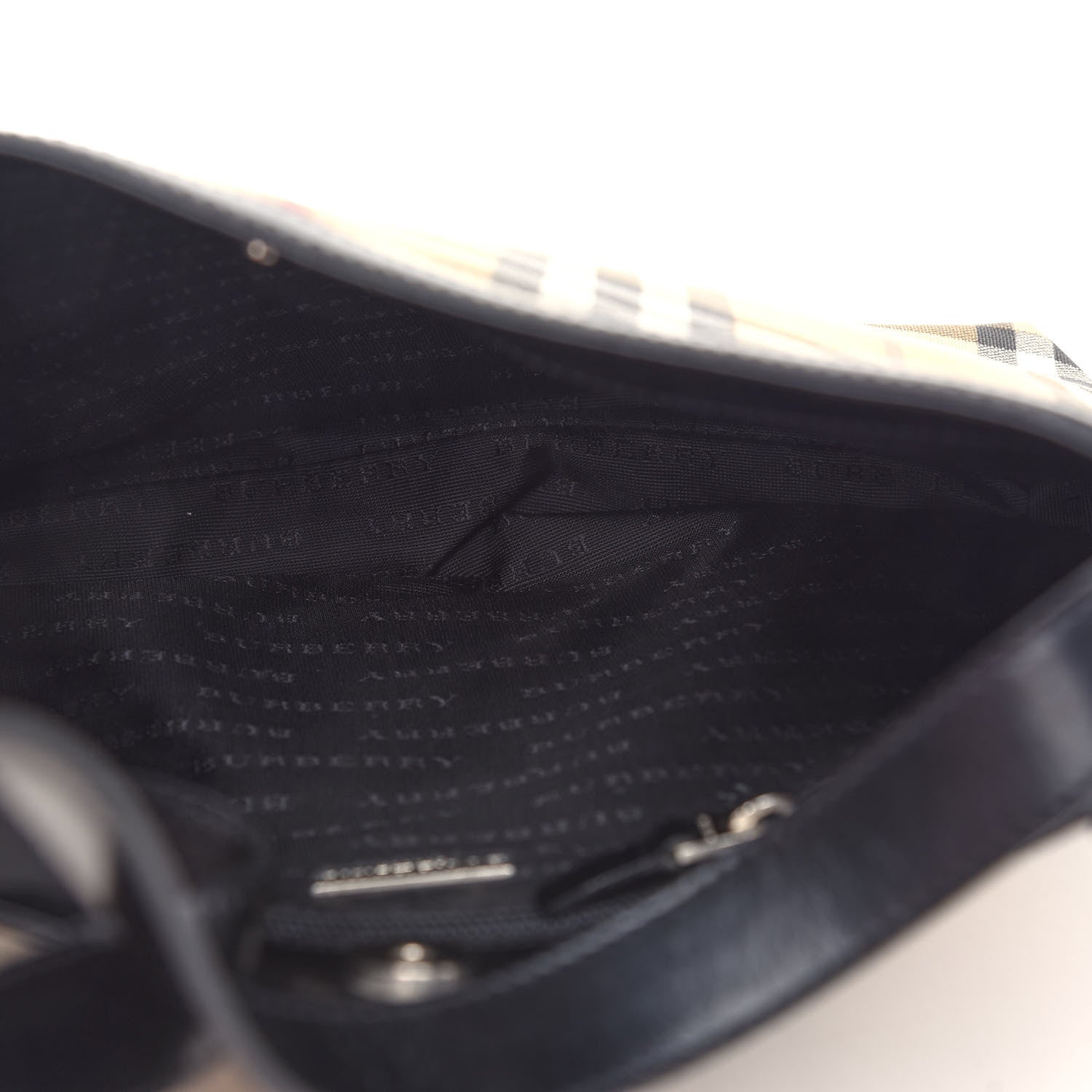 Burberry Vintage Check Shoulder Bag Black 5 of 8