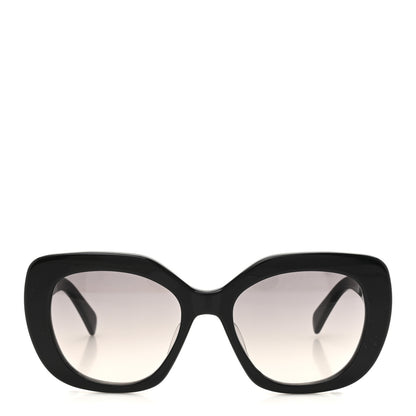 Celine Acetate Triomphe 01 Square Sunglasses CL 40226U Black 4 of 14