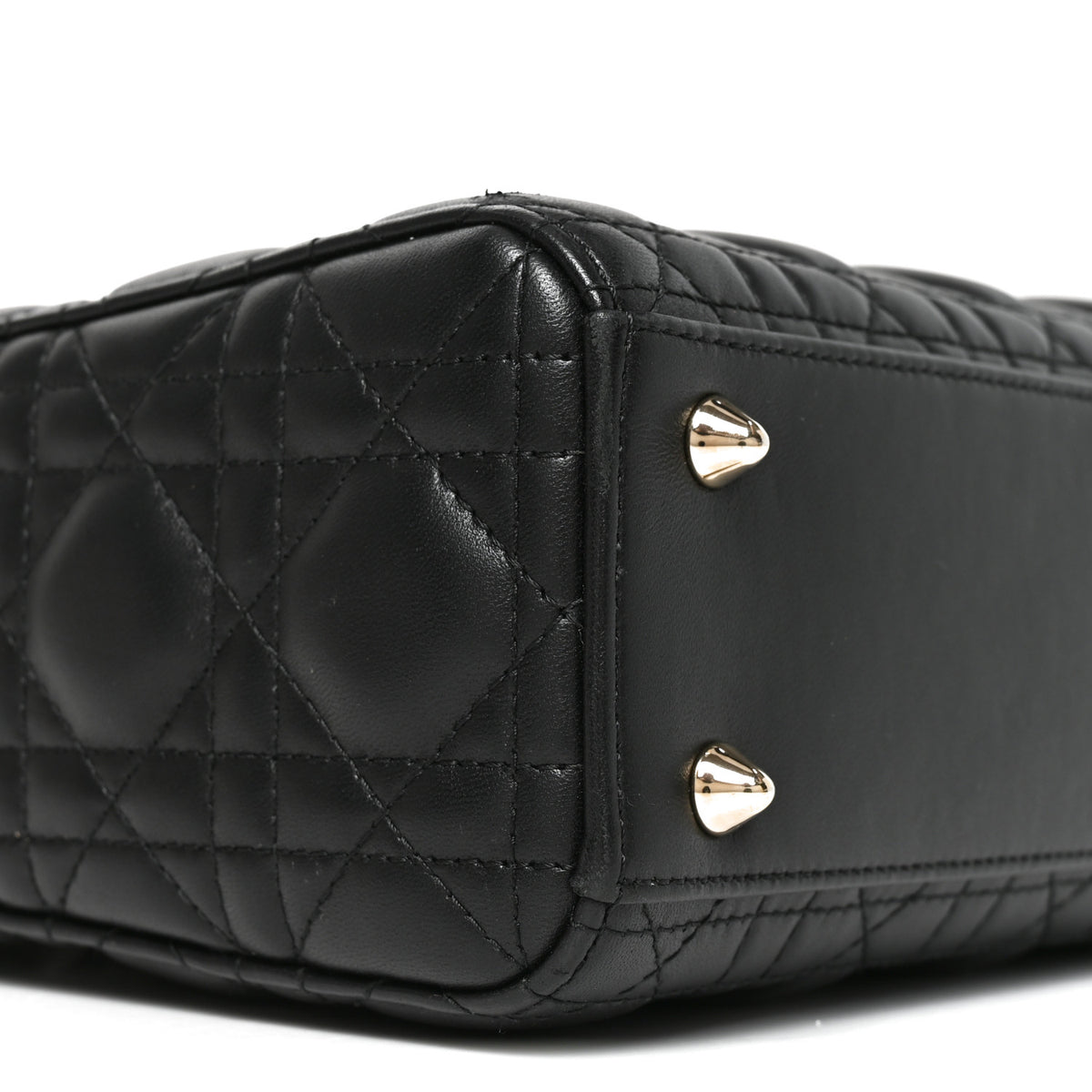 Lambskin Cannage Small My ABCDior Lady Dior Black