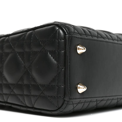 Christian Dior Lambskin Cannage Small My ABCDior Lady Dior Black 7 of 8