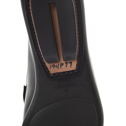 Gucci Calfskin Mens Horsebit Driver Loafers 8 Black 10 of 12