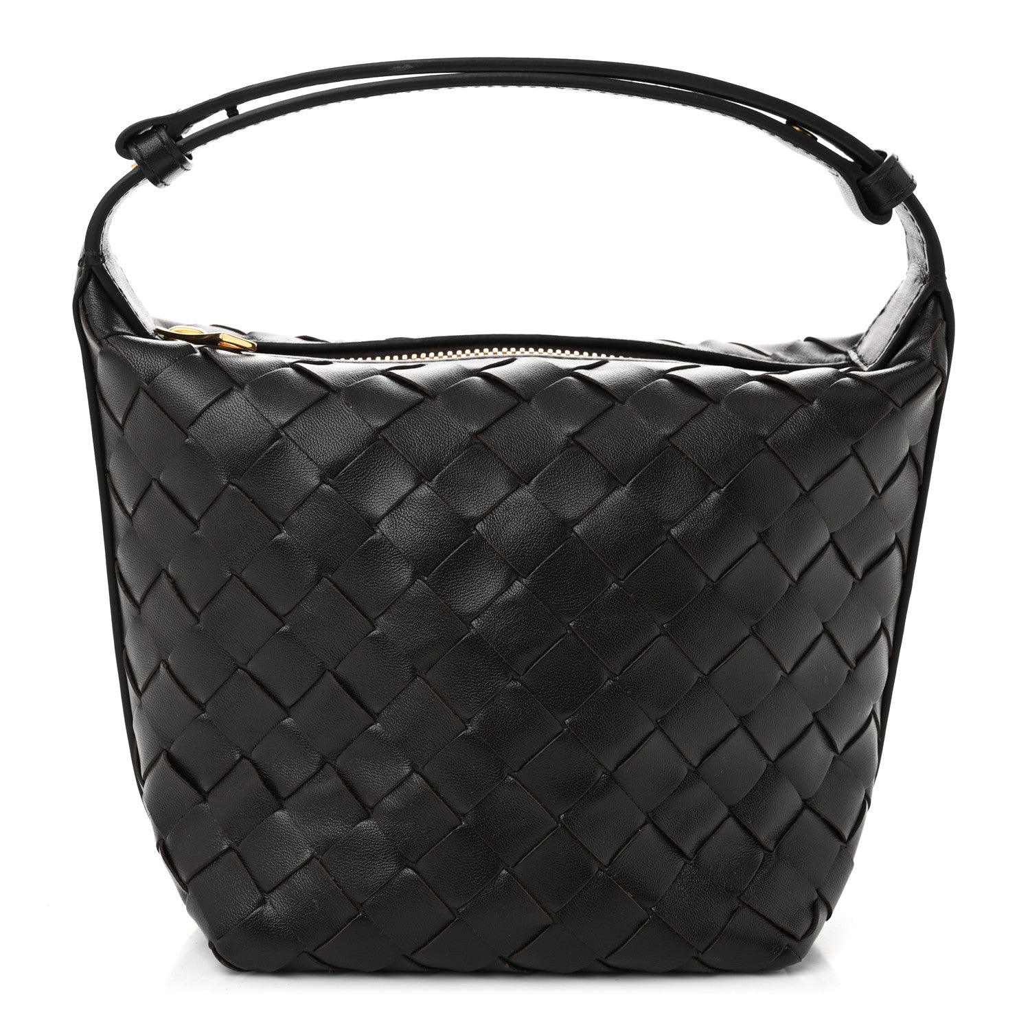 Bottega Veneta Calfskin Nappa Intrecciato Mini Wallace Fondant 1 of 12