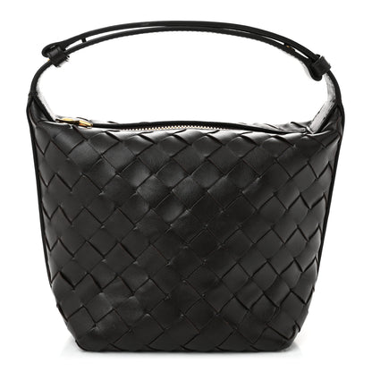 Bottega Veneta Calfskin Nappa Intrecciato Mini Wallace Fondant 1 of 12