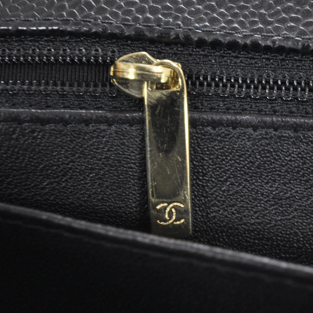 Chanel Caviar Maxi Flap Black 9 of 11