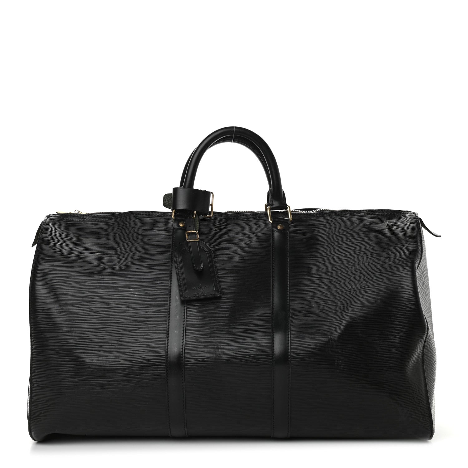 Louis Vuitton Epi Keepall 50 Black 1 of 8