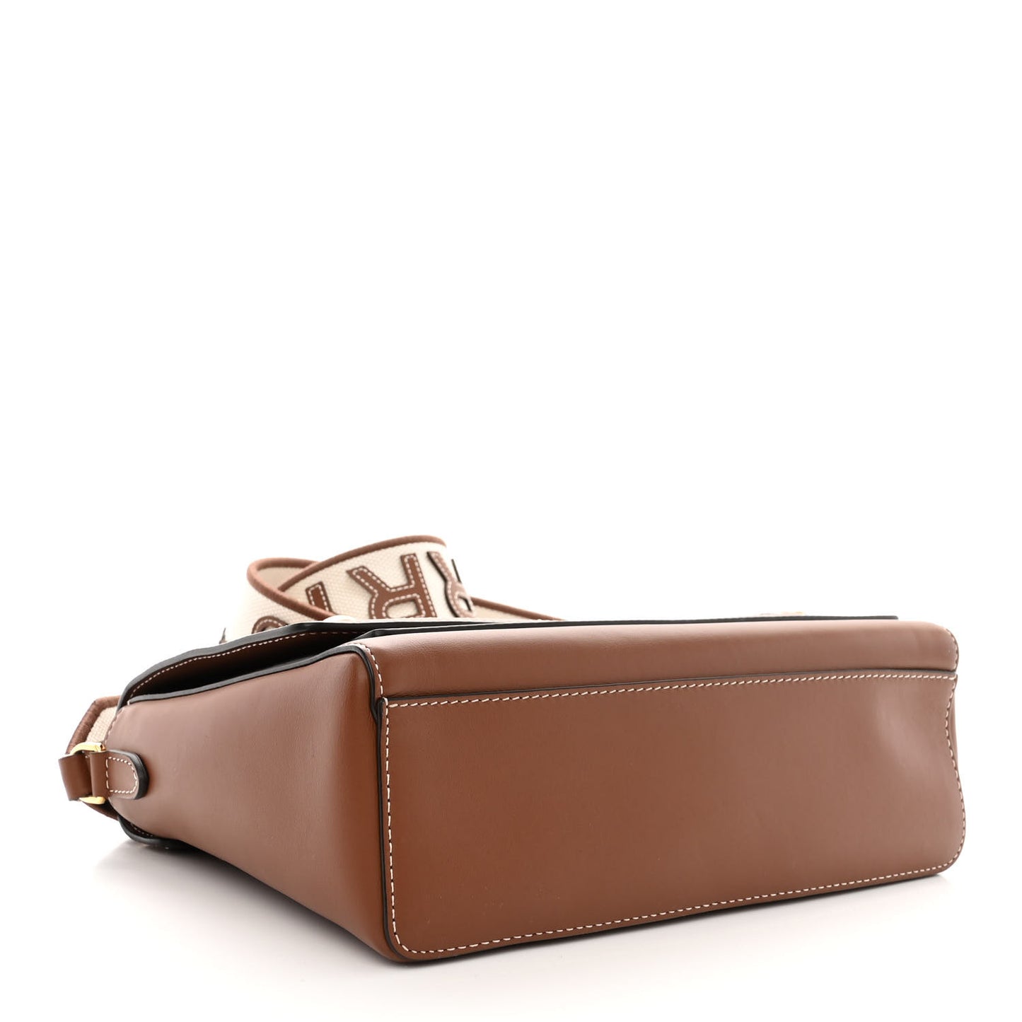 Calfskin Note Crossbody Bag Tan