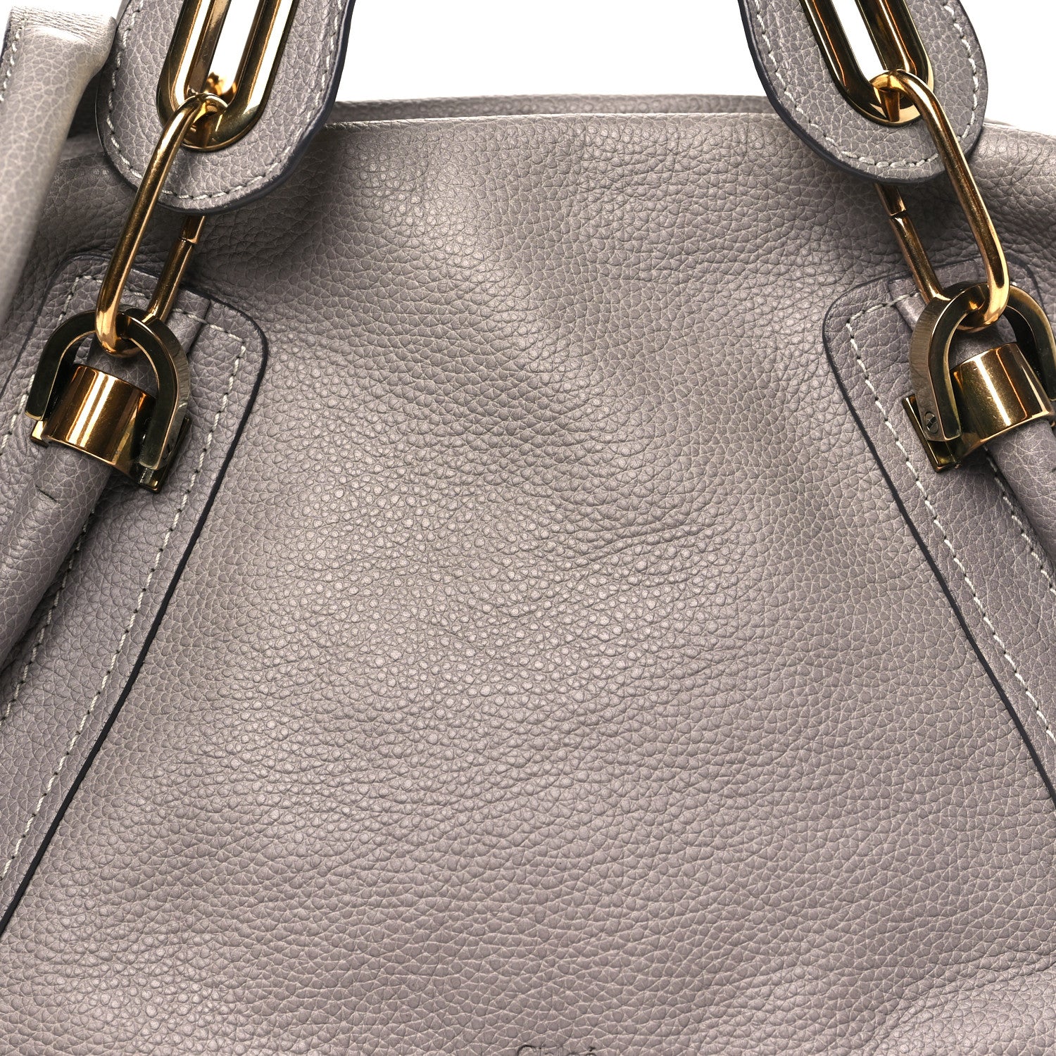Chloe Calfskin Medium Paraty Cashmere Grey 8 of 11