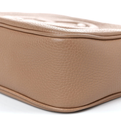 Gucci Pebbled Calfskin Small Soho Disco Bag Camelia 11 of 11