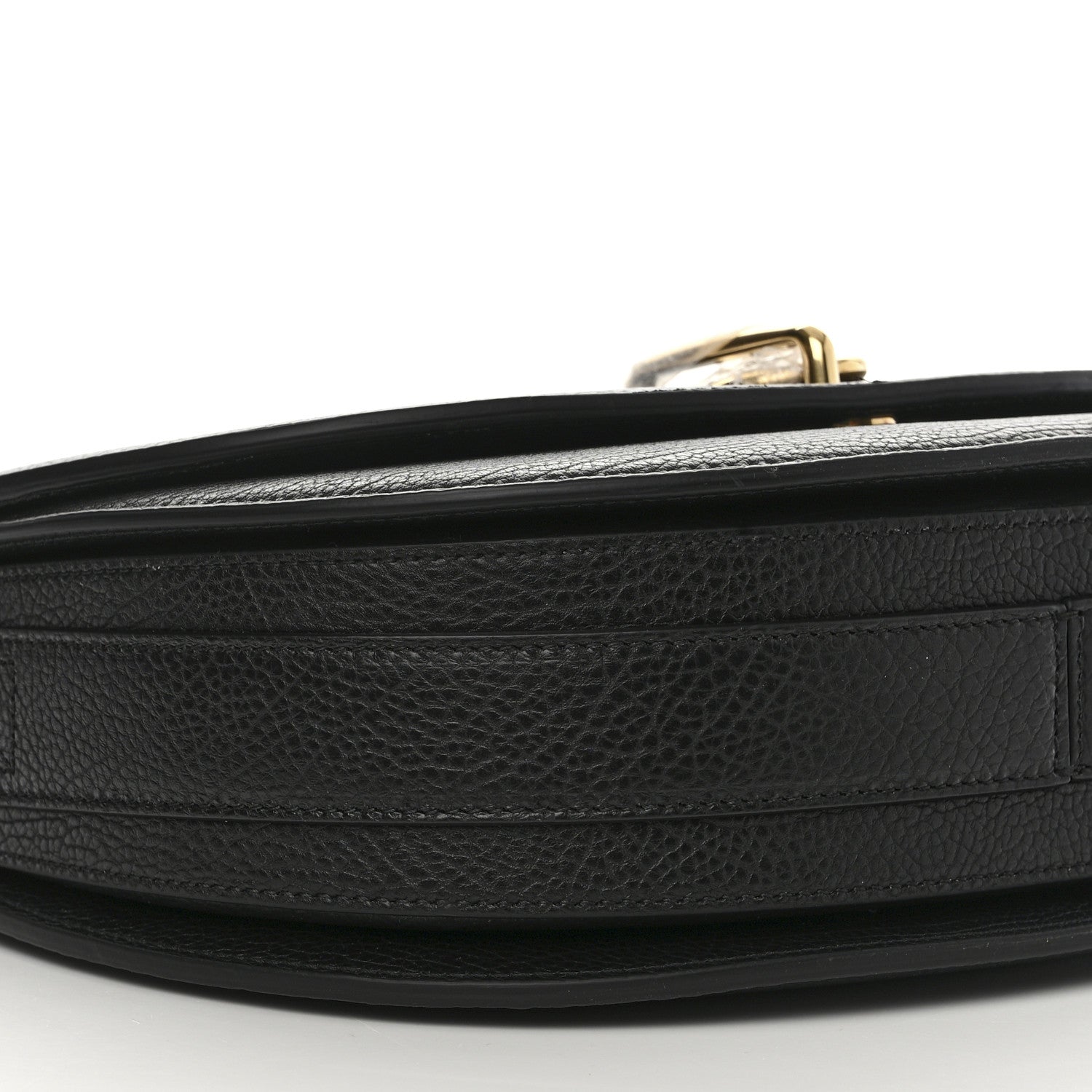 Burberry Calfskin Small Rocking Horse Crossbody Black 9 of 10