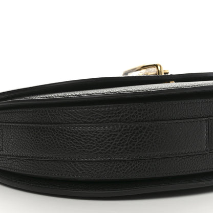 Burberry Calfskin Small Rocking Horse Crossbody Black 9 of 10