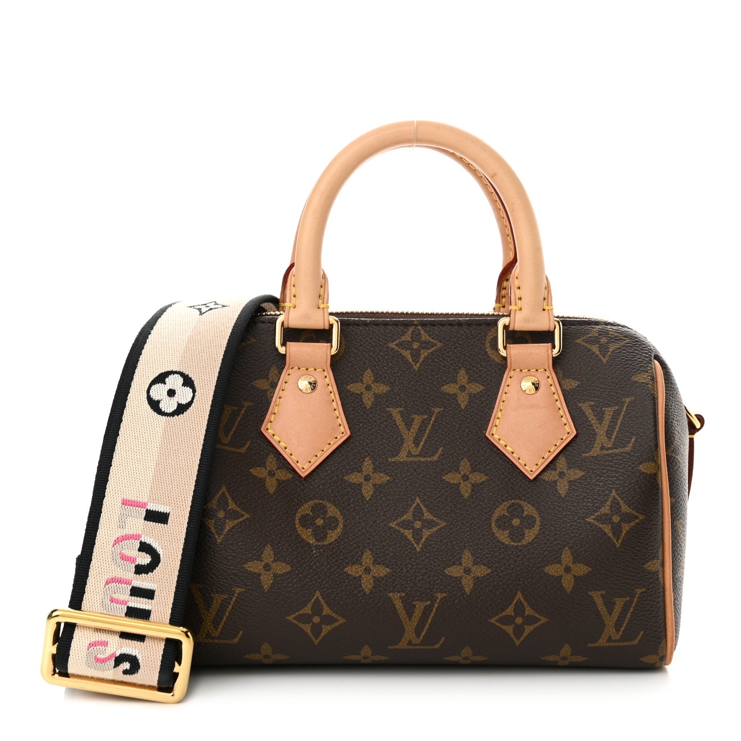 Monogram Speedy Bandouliere 20 Black