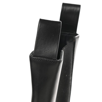 Bottega Veneta Calfskin The Tire Chelsea Boots 40 Black Peachy 10 of 11