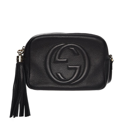 Gucci Pebbled Calfskin Small Soho Disco Bag Black 1 of 7