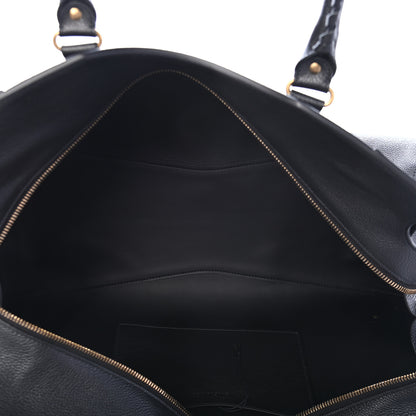 Balenciaga Grained Calfskin Neo Classic Gold Hardware Large Top Handle Bag Black 4 of 8